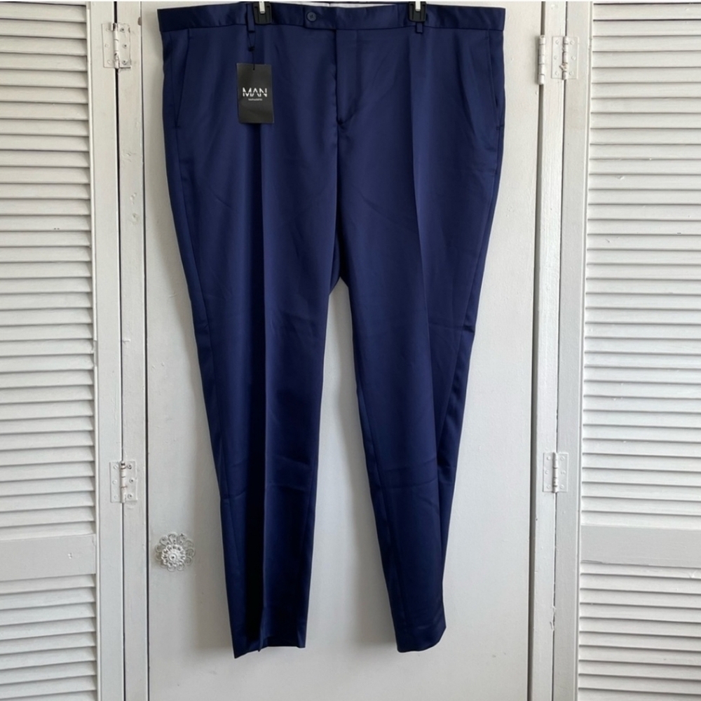 2/$20 46R men’s dress pant color navy - Picture 4 of 4